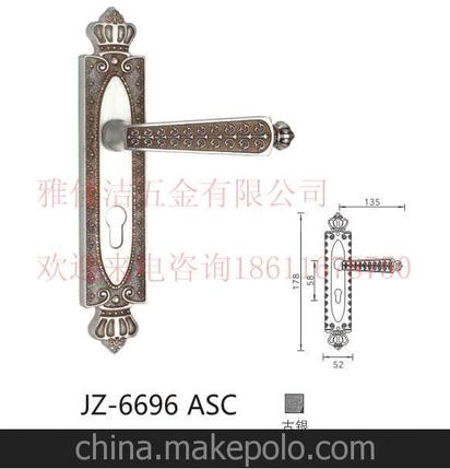 厂家直销 高档欧式锌合金室内门锁 木门卧室房间门锁 其他锁具